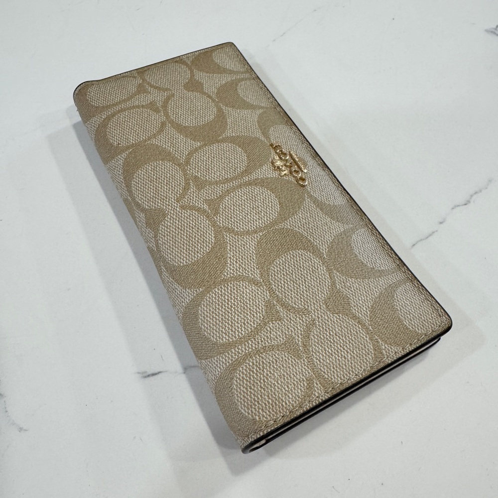 Coach slim Signature Wallet
